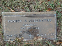 PVT Ernest Edgar Abernathy 