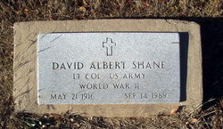 David Albert Shane 