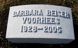 Barbara <I>Beiser</I> Voorhees 
