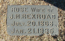 Mary Rosey “Rose” <I>Graves</I> Rexroad 