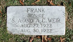 Thomas Francis “Frank” Weir 