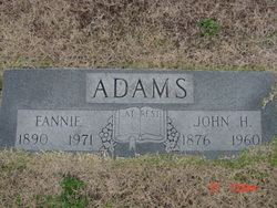 Fannie <I>Cowell</I> Adams 