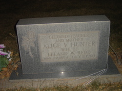 Alice Vera <I>Hunter</I> Redd 