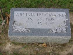 Virginia Lee Gayarre 