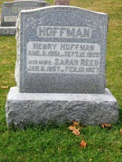 Sarah <I>Reed</I> Hoffman 