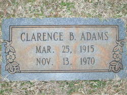 Clarence B Adams 