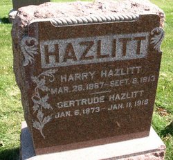 Gertrude Hazlitt 