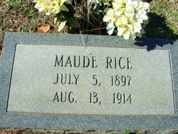 Maude Rice 