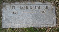 Daniel Patrick “Pat” Harrington Sr.