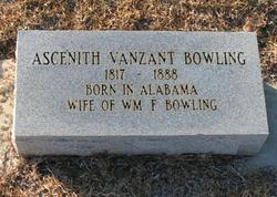 Ascenith <I>Vanzant</I> Bowling 