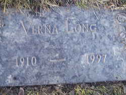 Verna Julia <I>Gretsinger</I> Long 