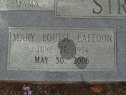 Mary Louise <I>Laffoon</I> Stringer 
