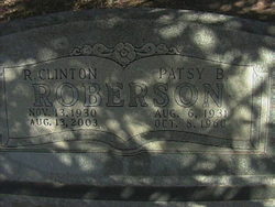 Patsy B Roberson 