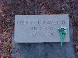 Gertrude <I>Lavender</I> Massengale 