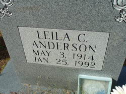 Leila <I>Cooper</I> Anderson 