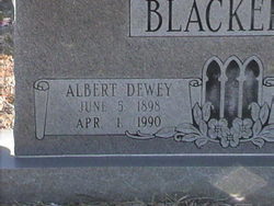 Albert Dewey Blackerby 