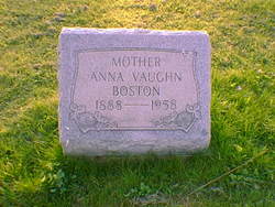 Anna <I>Vaughn</I> Boston 