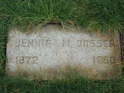 Jennie Mabel <I>Kissel</I> Dosser 