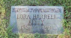 Lora Alice <I>Harrell</I> Kelly 