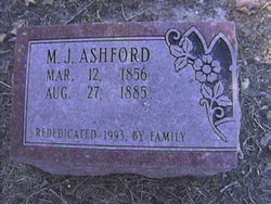 M J Ashford 
