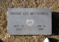 Minnie Lee <I>Grammer</I> McConnell 