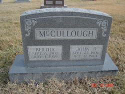 Bertha Elizabeth <I>Bowling</I> McCullough 
