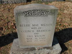 Bessie Mae <I>Wilson</I> Wilson 