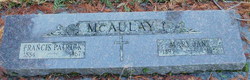 Francis Patrick McAulay 