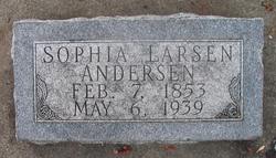Sophia <I>Larsen</I> Andersen 