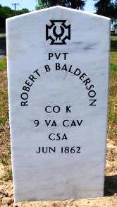 Pvt Robert B. Balderson 
