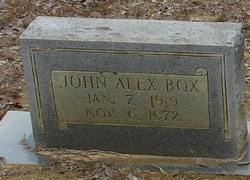 John Alexander Box 