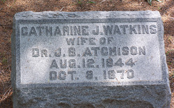 Catherine J. <I>Watkins</I> Atchison 
