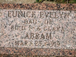 Eunice Evelyn Abram 