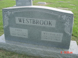Anna <I>Bray</I> Westbrook 