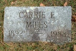 Caroline Emma “Carrie” Miles 