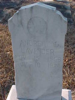 Andrew Jackson Lavender 