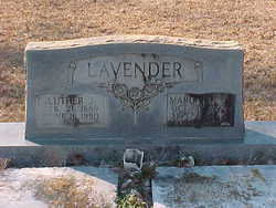 Margaret “Maggie” <I>Stevens</I> Lavender 