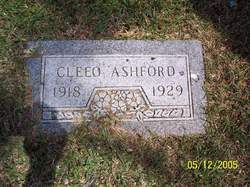 Cleeo Ashford 