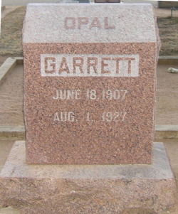 Opal Kate Garrett 
