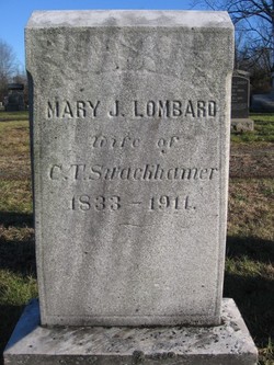 Mary J. <I>Lombard</I> Swackhamer 