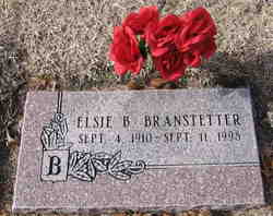Elsie B. <I>Murgatroyd</I> Branstetter 