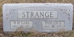 Evelyn Louise “Eva” <I>Stanley</I> Strange 