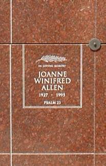 Joanne Winifred Allen 