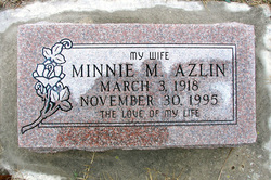 Minnie Mae <I>Golden</I> Azlin 