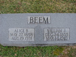 Alice Belle <I>Byarlay</I> Beem 