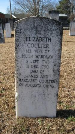 Elizabeth <I>Coulter</I> Wardlaw 