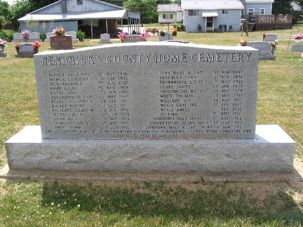 Hendricks County Home Cemetery