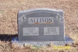 Jennie <I>Shook</I> Allison 