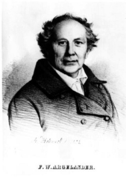 Friedrich Wilhelm <I>August</I> Argelander 