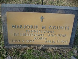 Lieut Marjorie M. Counts 